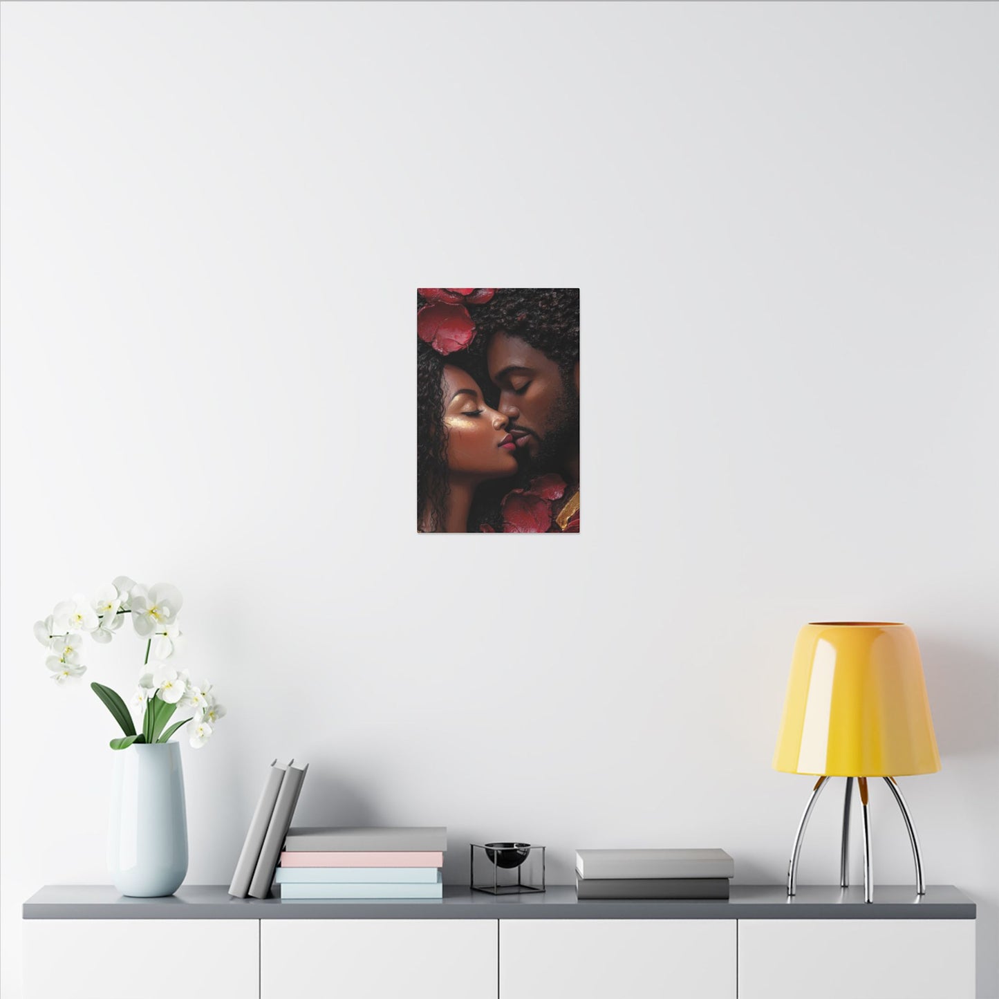 Luminous Love | Premium Impasto-Style Canvas Print (Multi-Size)