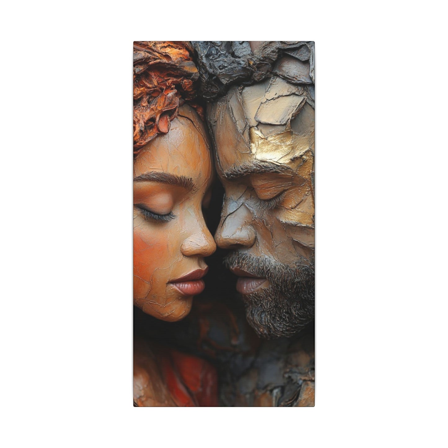 Pieces of Us | Premium Impasto-Style Canvas Print (Multi-Size)
