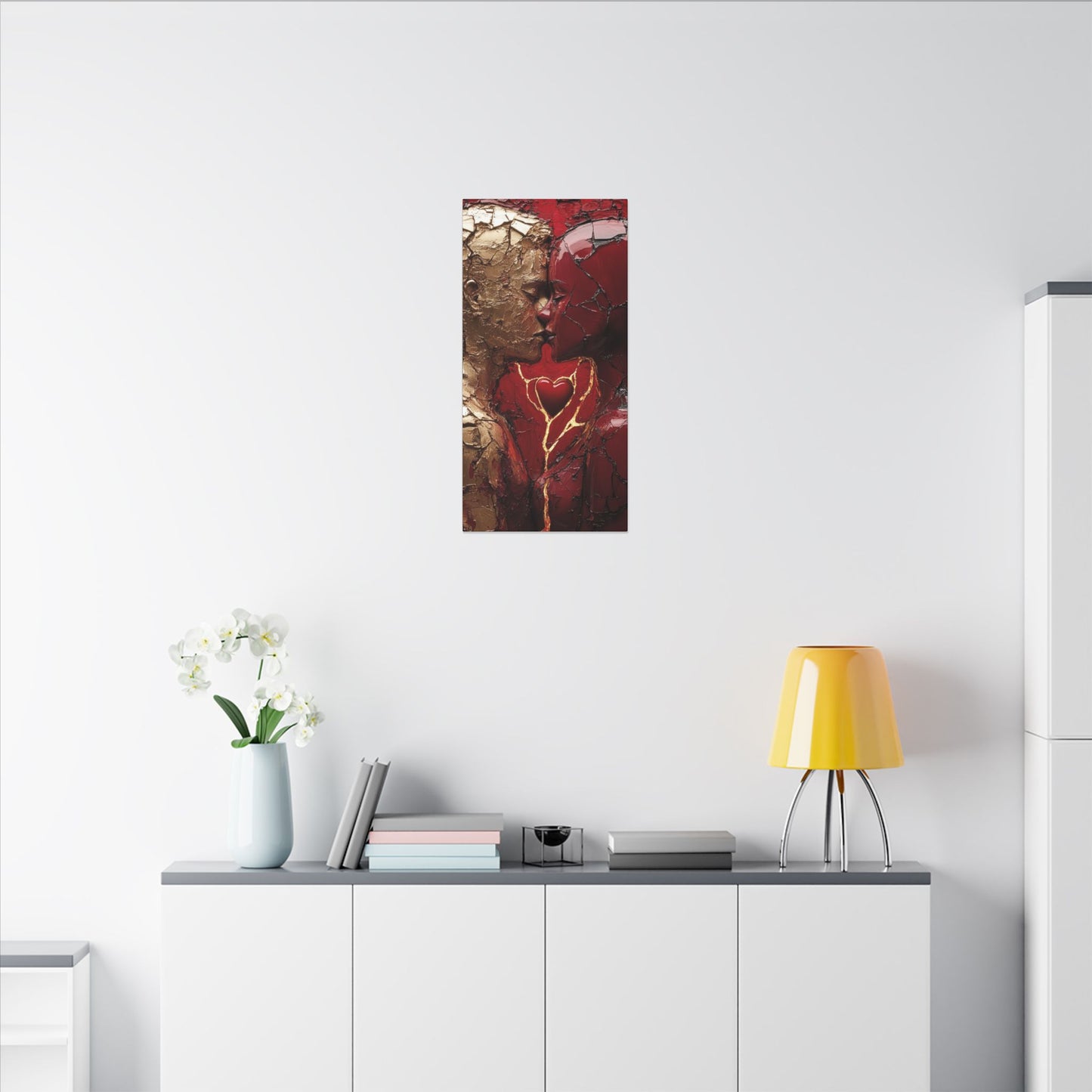 Divine Love | Premium Impasto-Style Canvas Print (Multi-Size)