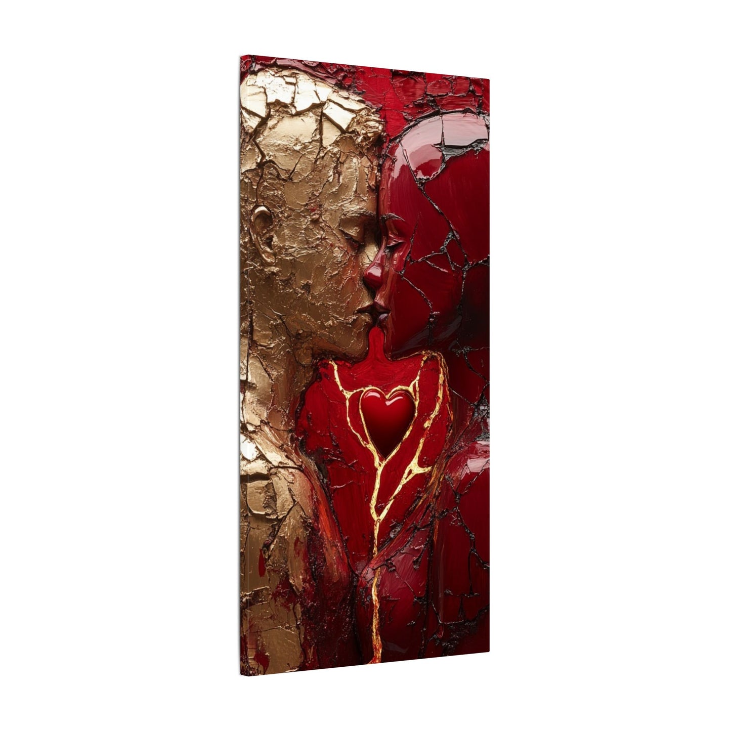 Divine Love | Premium Impasto-Style Canvas Print (Multi-Size)