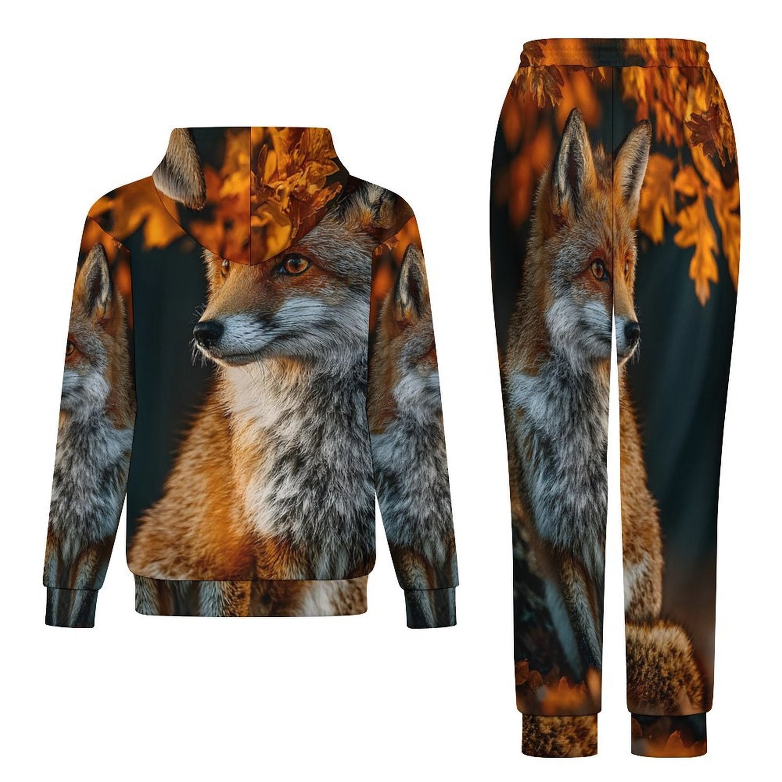 Men's Casual Hoodie Tracksuit Two-Piece Outfit