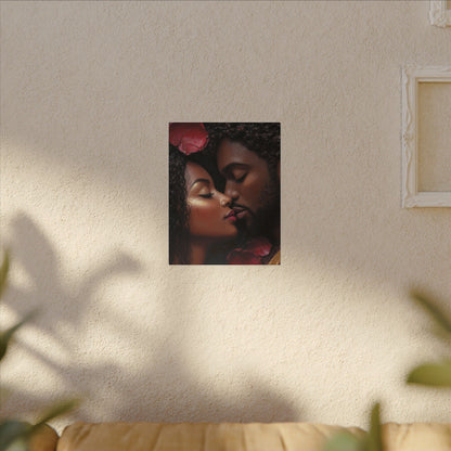 Luminous Love | Premium Impasto-Style Canvas Print (Multi-Size)