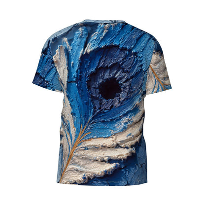 Azul Feather: The Sovereign Plume Tee