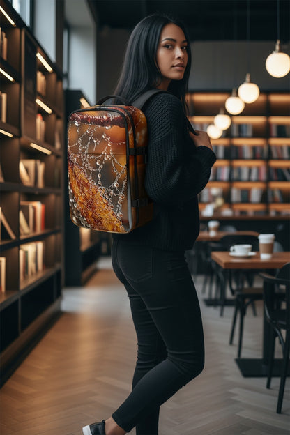 The Autumn Web Travel Backpack