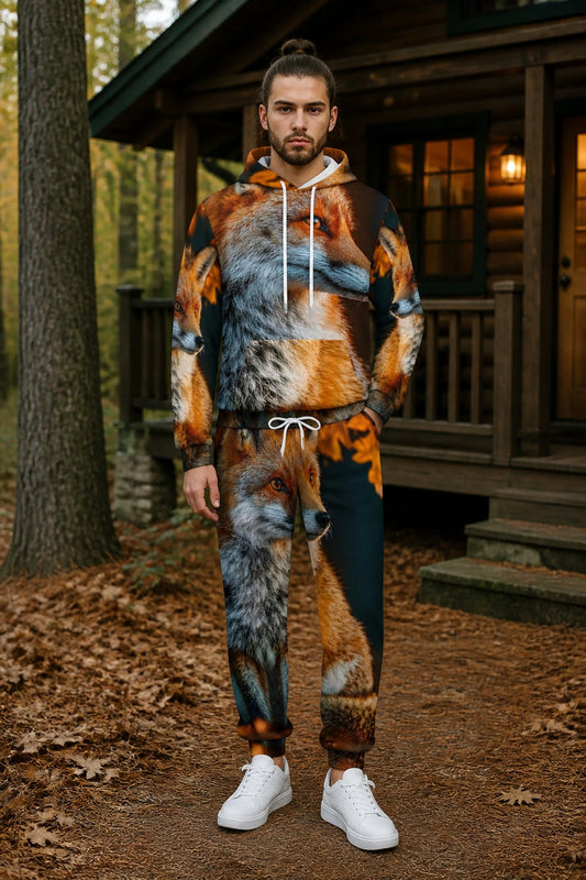 Amber Fox Unisex Hoodie & Jogger Set