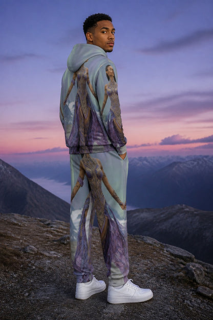 Starlight Aurora Hoodie Set