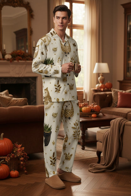 Fall Fusion Men's Pajama Set