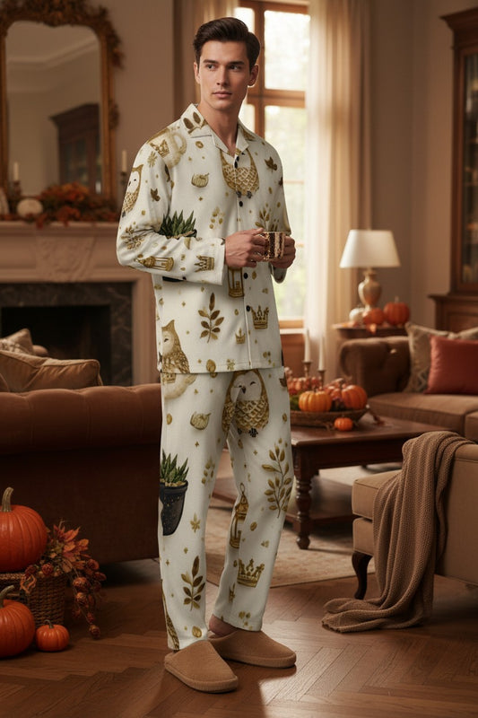 Fall Fusion Men's Pajama Set