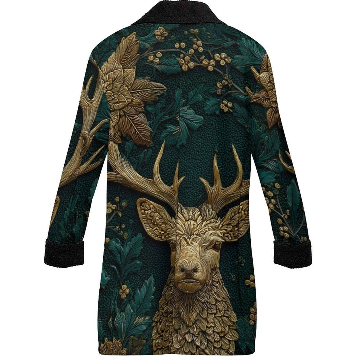 Golden Stag Trench Coat