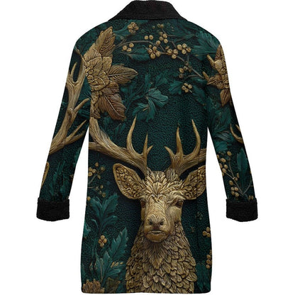 Golden Stag Trench Coat