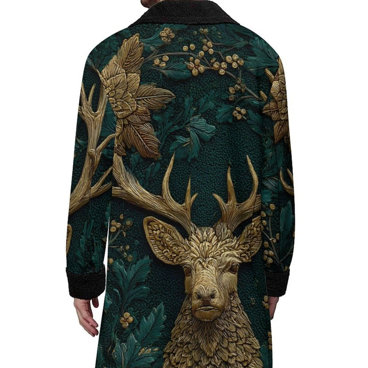 Golden Stag Trench Coat
