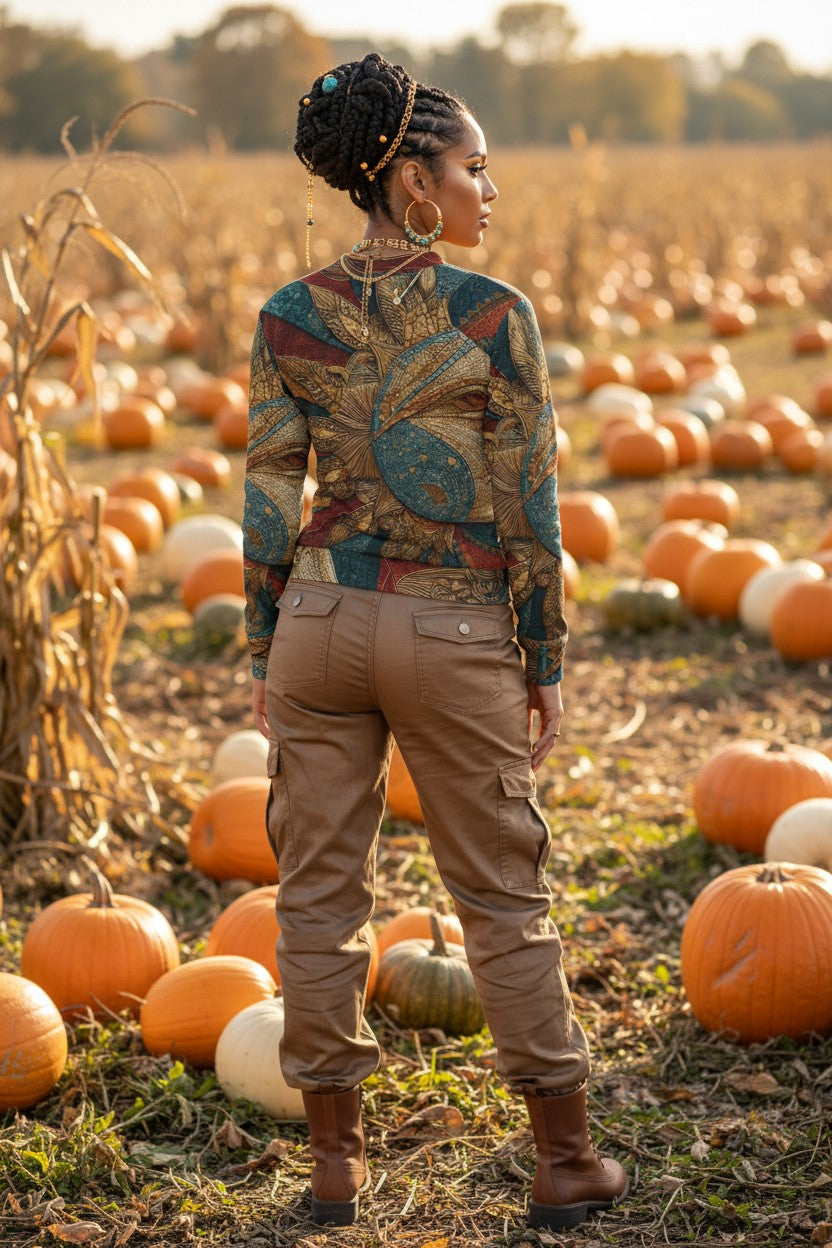 Autumn Sun Lightweight Bomber Jacket