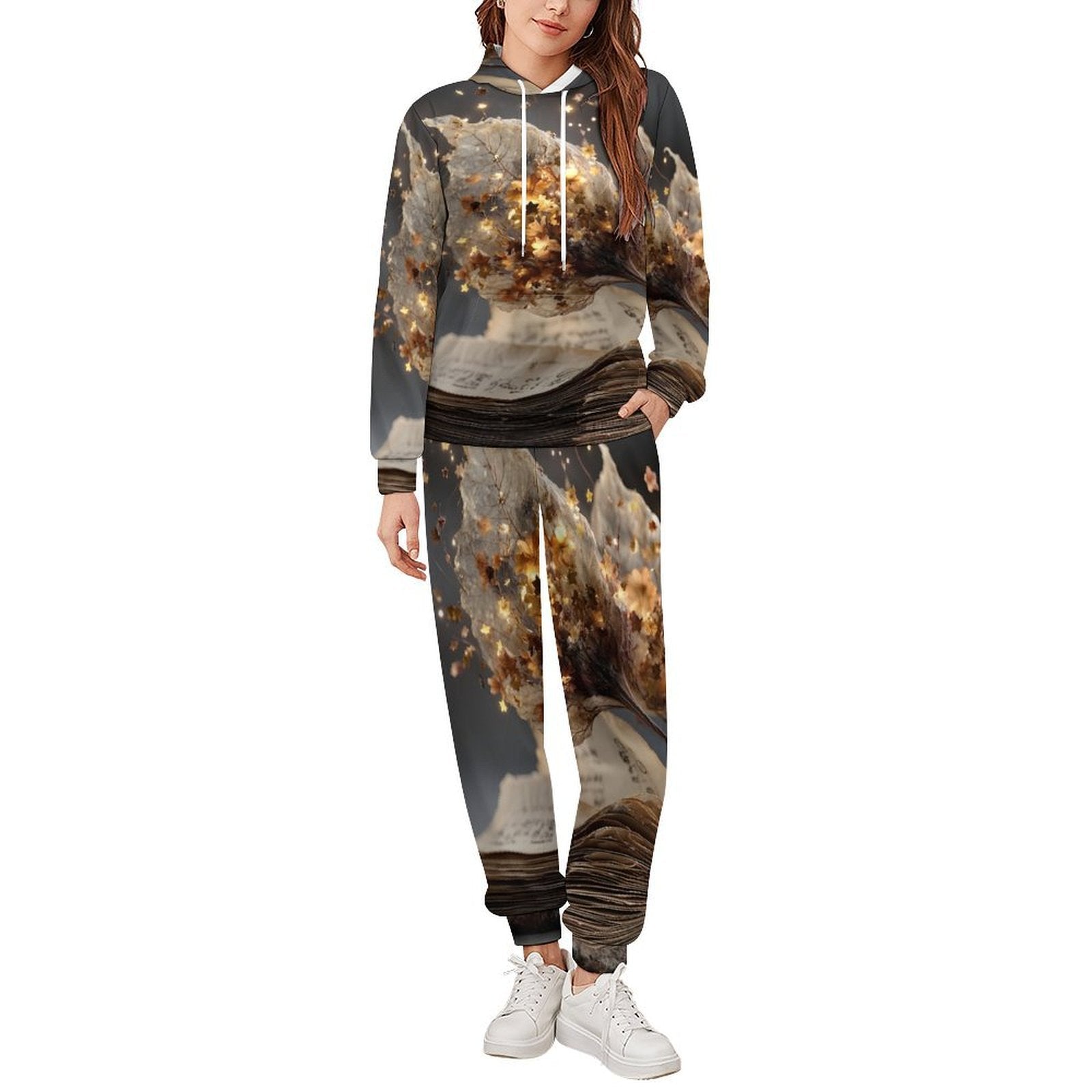 Men's Casual Hoodie Tracksuit Two-Piece Outfit