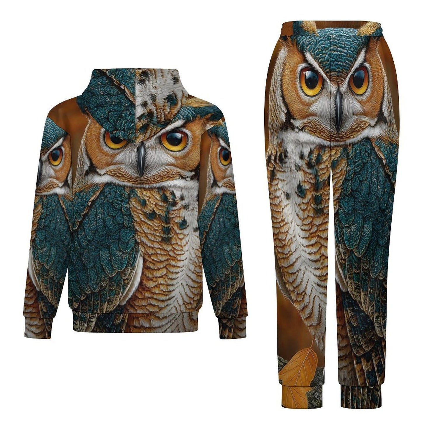Men's Casual Hoodie Tracksuit Two-Piece Outfit