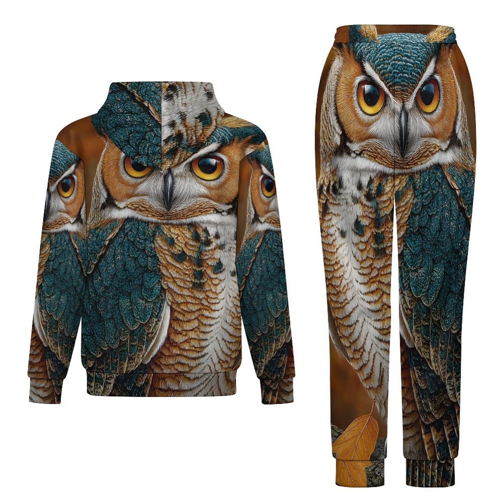 Men's Casual Hoodie Tracksuit Two-Piece Outfit